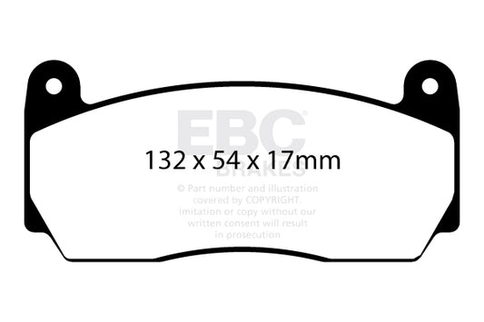 EBC YELLOWSTUFF Brake Pads Set Abarth Acura Audi BMW Ebc Brakes