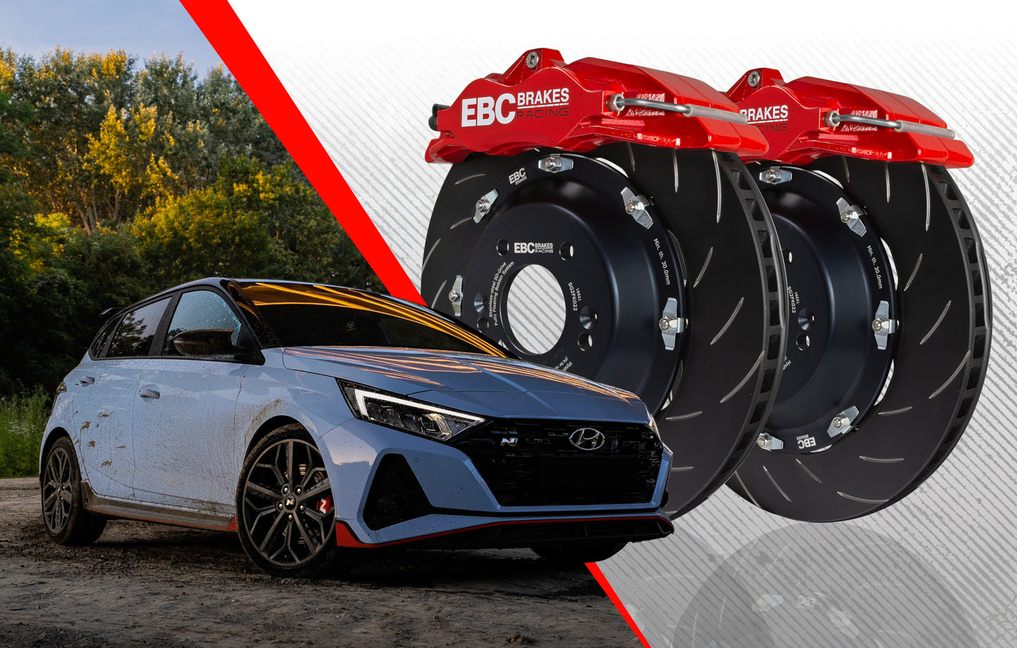 EBC Zestaw hamulcowy Big Brake Kit Hyundai