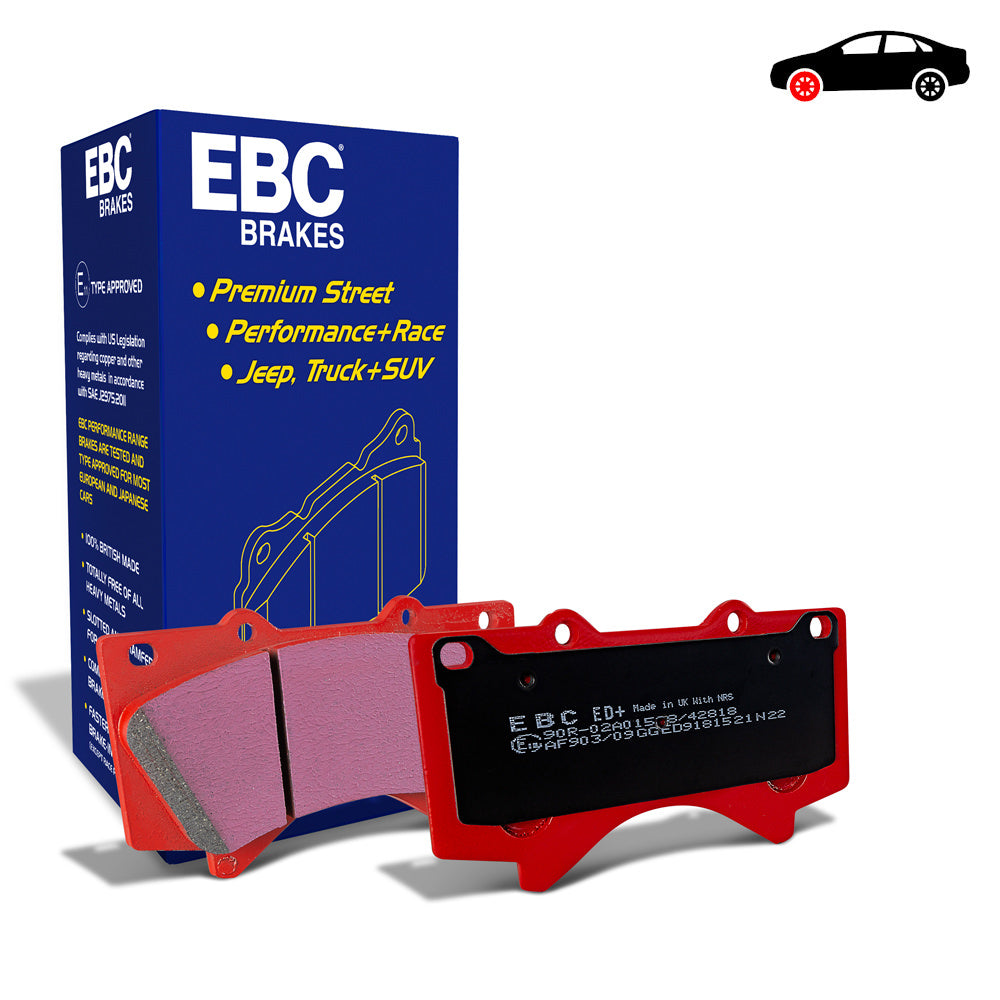 EBC Extra Duty Brake Pad Set Ford Commercial