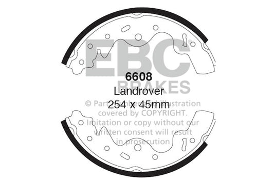 EBC Rear Brake Shoe Set Land Rover