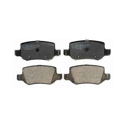 EBG Brake pads rear 168 420 04 20 Mercedes 1684200420 1694200420