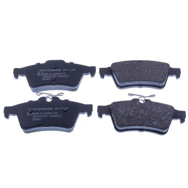 EBC Brake pads rear Ford Mazda Opel 1683374 1809458 5134101