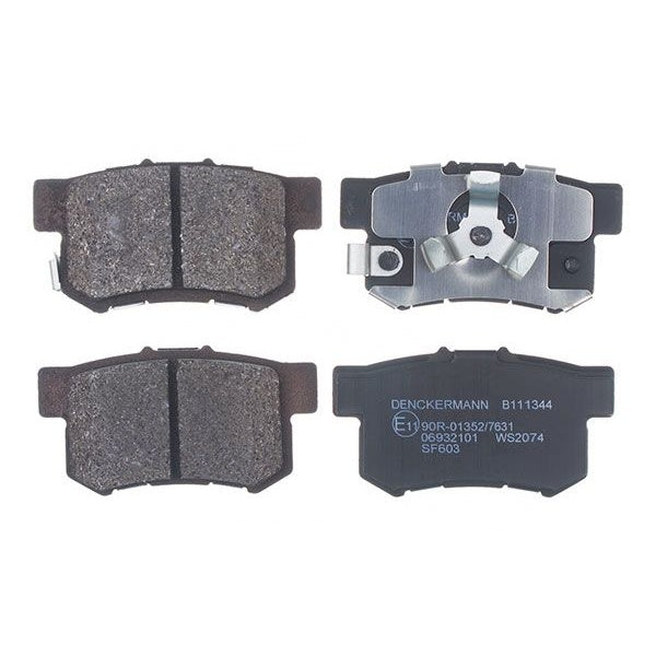 EBC Rear Brake Pads Honda 43022S9AE00
