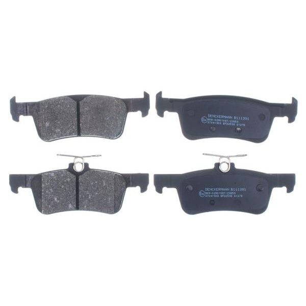 EBG Brake pads rear 16 113 314 80 Peugeot 1611331480
