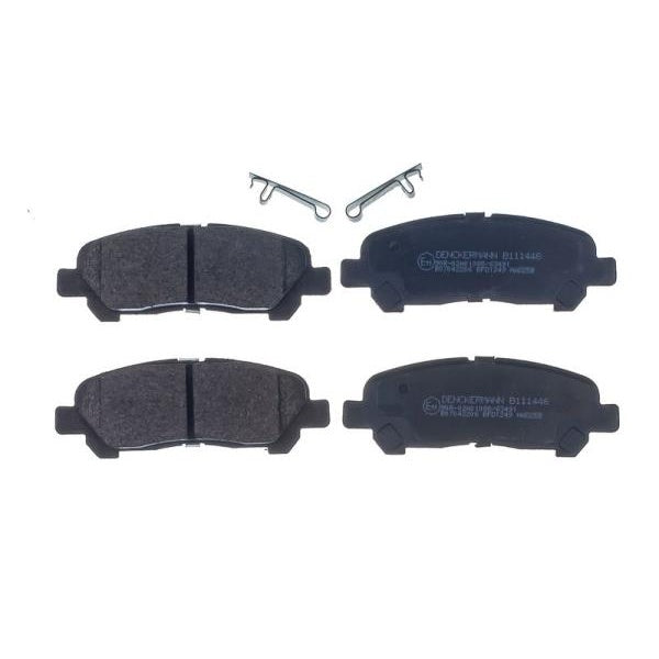 EBC Rear ceramic brake pads Toyota 044660E020 044660E030 0446648120