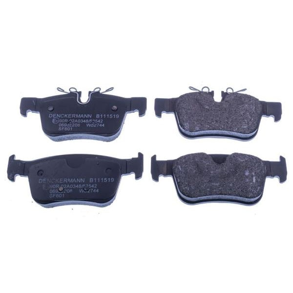 EBG Ceramic Rear Brake Pads Volvo 31423653 31665837 31687502