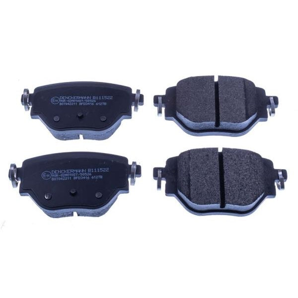 EBC Ceramic Rear Brake Pads Citroën Opel Peugeot 1664737180