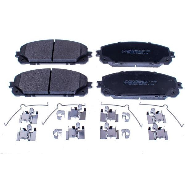 EBG Front brake pads Jeep 68212327AC K68212327AA K68212327AB