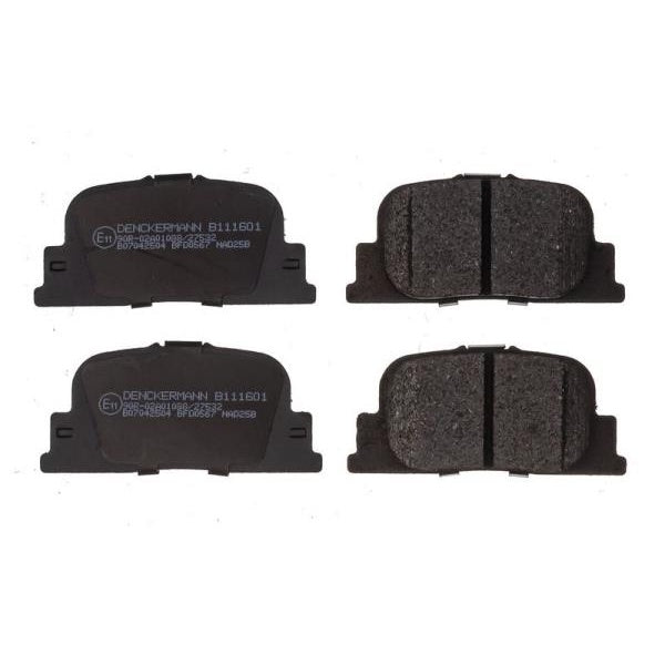 EBC Brake Pads Rear 0 Toyota 0446632030