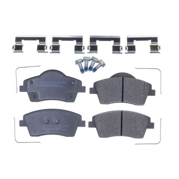 EBC Front brake pads Volvo 31471410 32276932 32287456 31471409