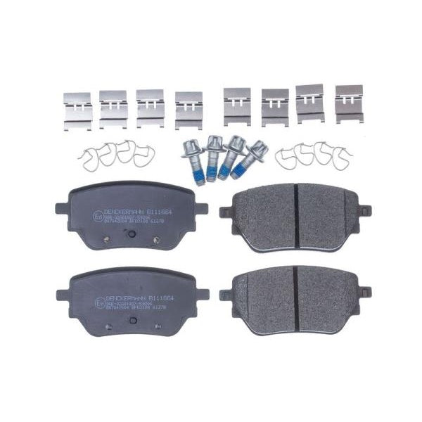 EBG Brake pads rear Mercedes 0004207500 A0004207500 0004205703