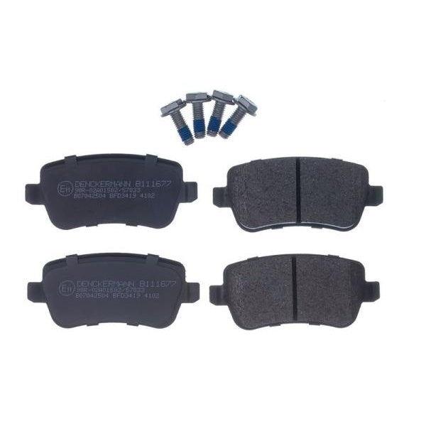 EBG Brake pads rear Fiat 77363607 77363610 77364168 77364169 71772219
