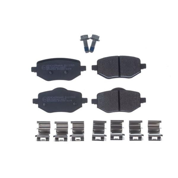 EBC Brake pads rear Citroën Fiat Lancia 1643574280 1680301680