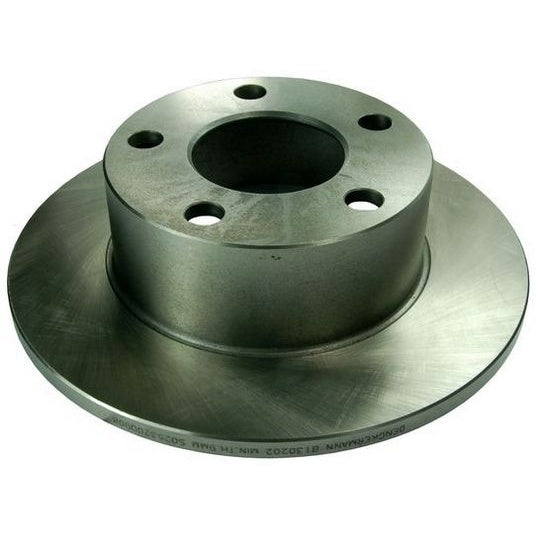 EBC Vented Brake Discs Set Rear Audi Škoda VW 4A0615601A