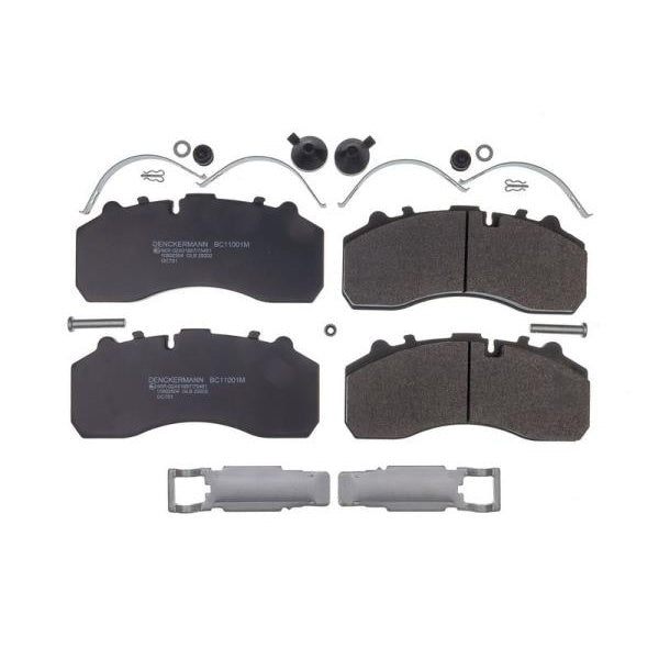 EBG Brake pads front rear Iveco MAN Scania 203121400