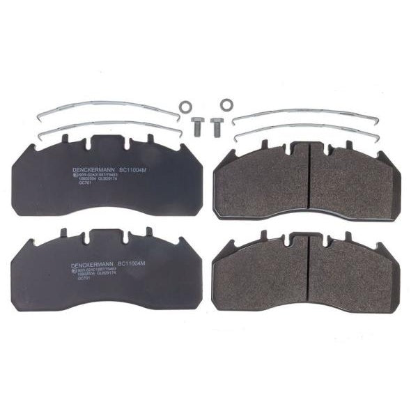EBG Brake pads front rear Volvo 5001864363