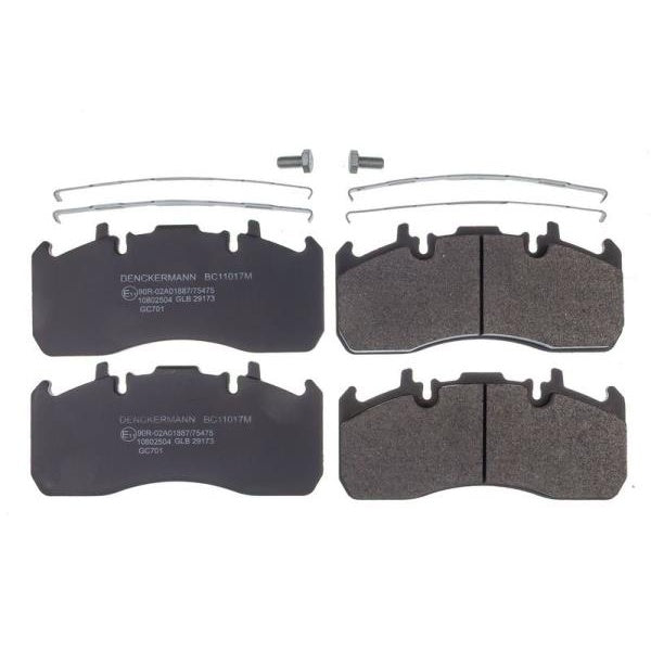 EBC Brake pads front rear Volvo 7422921065