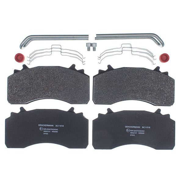 EBG Brake pads front rear MAN 81508206065