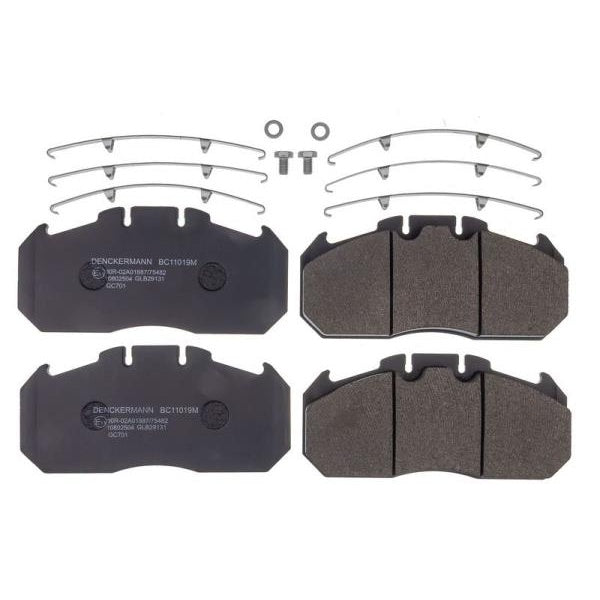 EBC Brake pads front rear MAN Iveco 81508205072