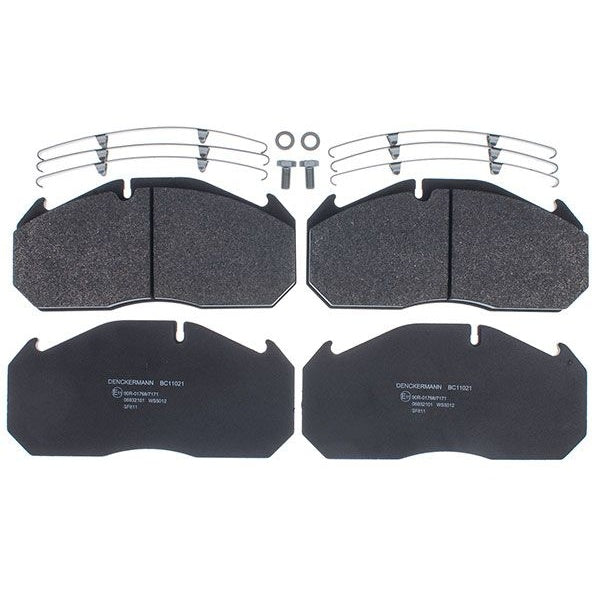 EBG Brake pads front rear MAN 81508205091