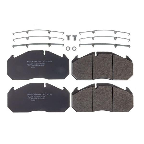 EBG Brake pads front rear MAN 81508205091