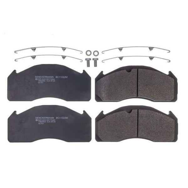 EBG Front Rear Brake Pads Volvo 3095396