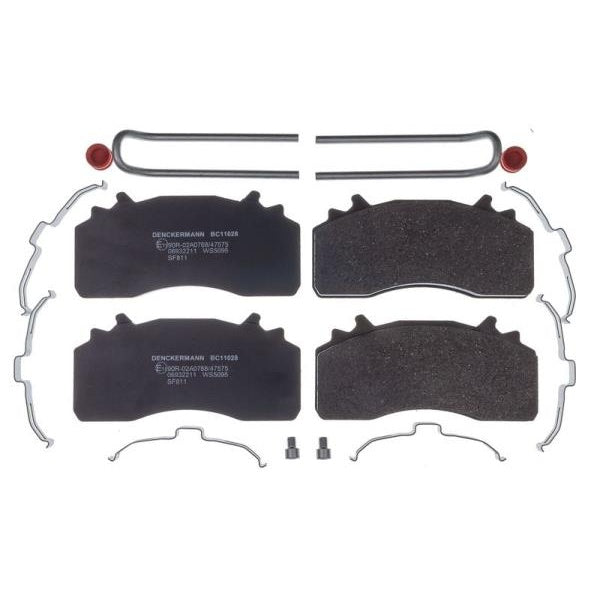 EBG Brake pads front rear A0084206320 0084206420 A0084206420