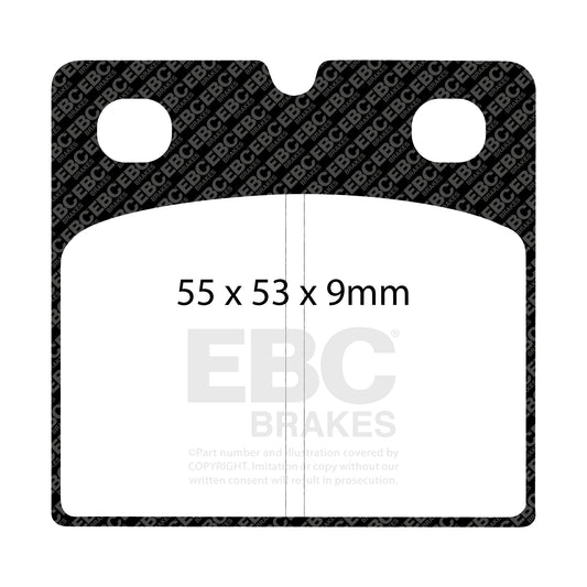 EBC ULTIMAX2 Brake Pad Set rear Aston Martin Audi Ford Jaguar