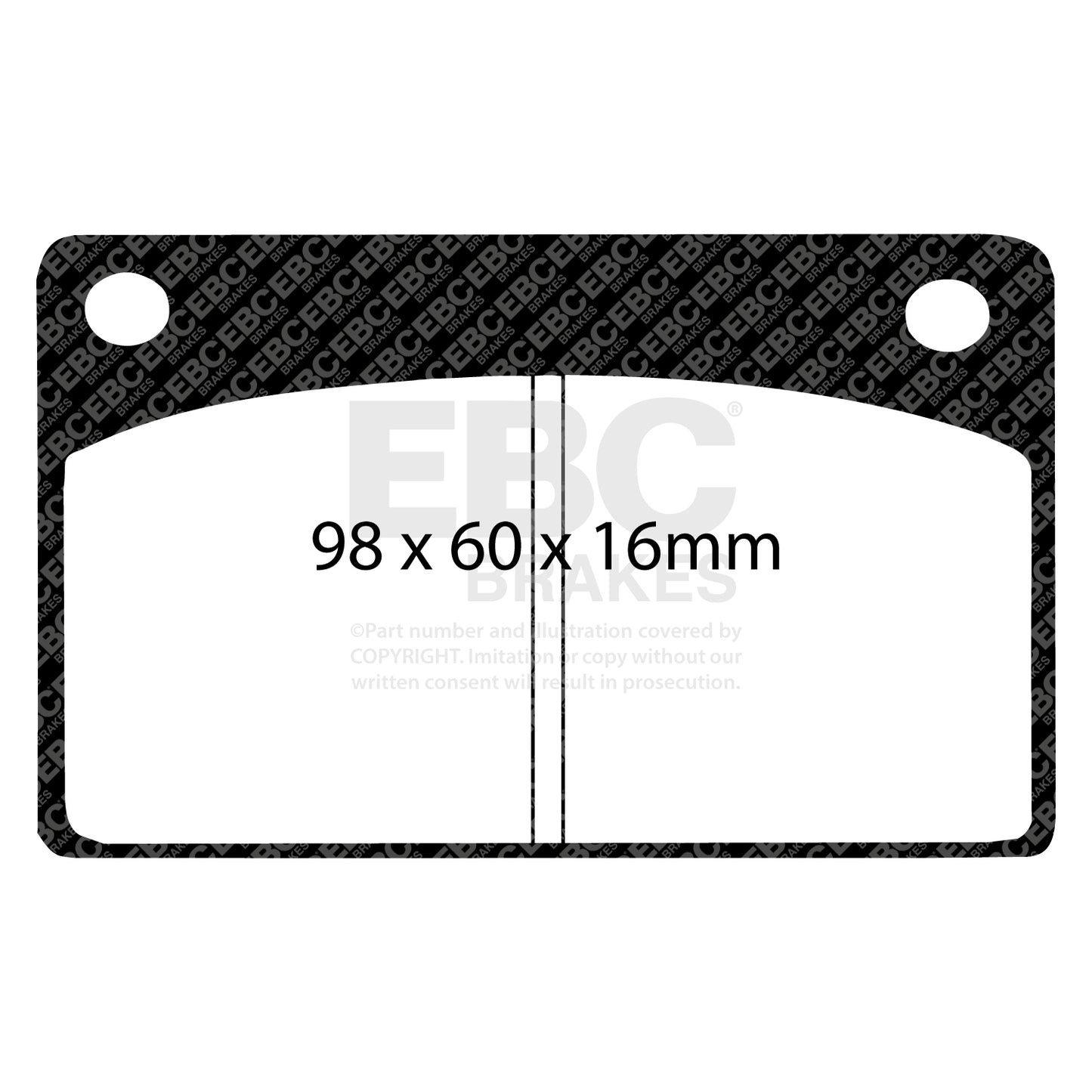 EBC BLUESTUFF NDX Brake Pad Set Grinnall Hi-Spec Volvo 2701639