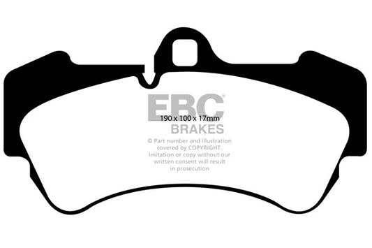 EBC ULTIMAX2 Brake Pad Set Porsche Volkswagen Wiesmann