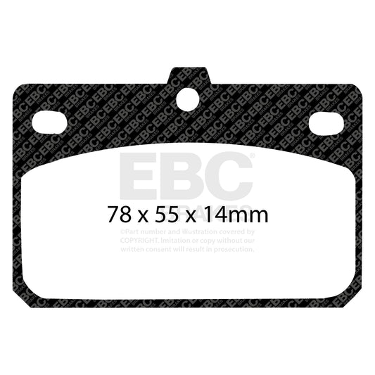 EBC ULTIMAX2 Front Brake Pad Set Toyota 0449112082