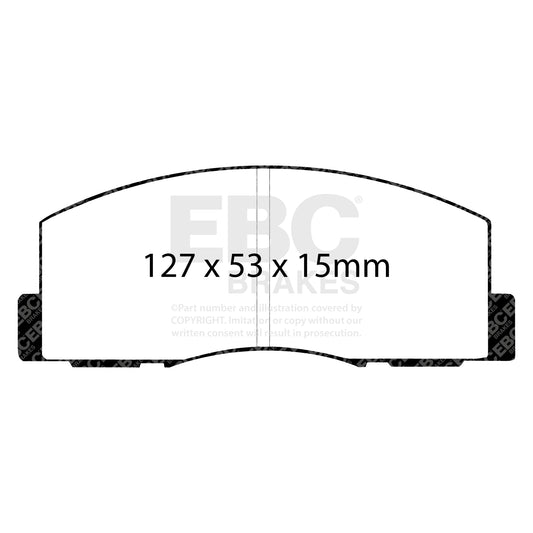 EBC ULTIMAX2 Front Brake Pad Set