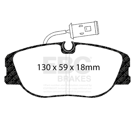 EBC GREENSTUFF Front Brake Pads Alfa Romeo Lancia