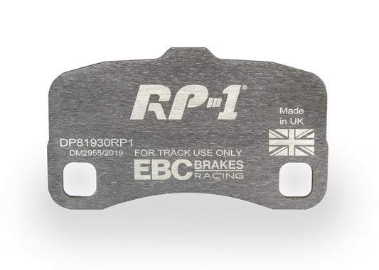 EBC Zestaw wyścigowych klocków hamulcowych RP-1 Racing tył Porsche