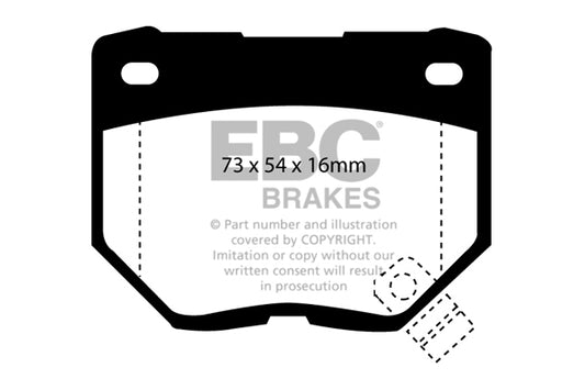 EBC ULTIMAX2 Brake Pad Set