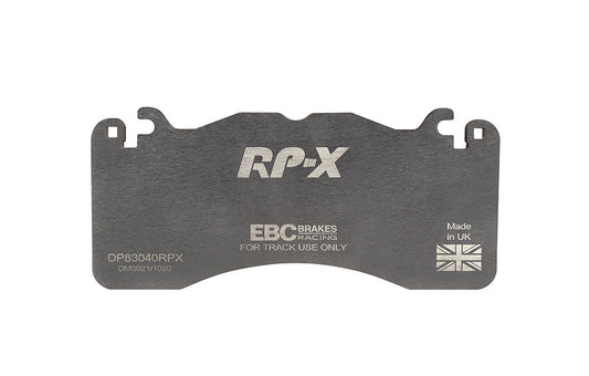 EBC Racing Brake Pad Set RP-X Racing Front Ford