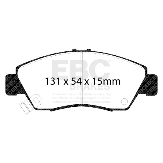 EBC ULTIMAX2 Front Brake Pad Set Honda