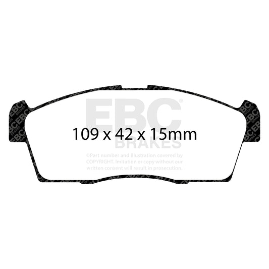 EBC ULTIMAX2 Front Brake Pad Set Suzuki 55810-76G10