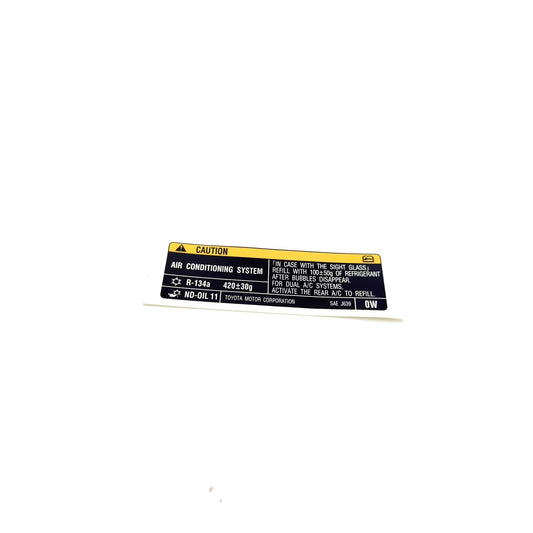TOYOTA Nalepka nowa oryginalna 88723-0D050 OE