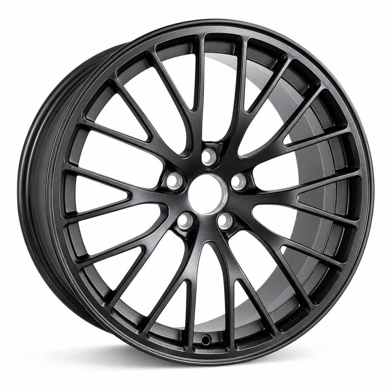 EBG Komplet sportowe felgi aluminiowe lekkostopowe czarne 20x8.5 5x112 ET30