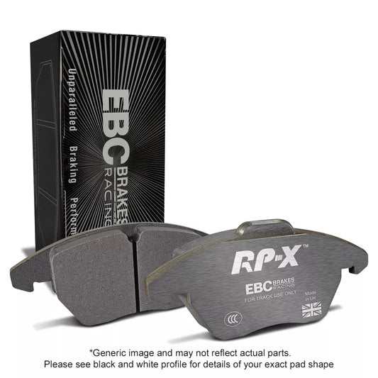EBC Zestaw wyścigowych klocków hamulcowych RP-X Racing przód