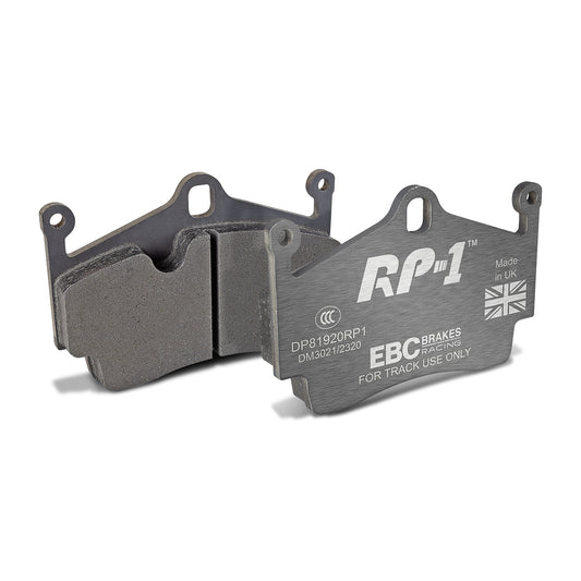 EBC Zestaw wyścigowych klocków hamulcowych RP-1 Racing tył Porsche