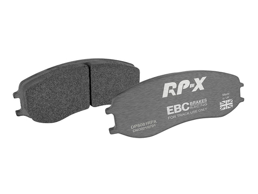 EBC Zestaw wyścigowych klocków hamulcowych RP-X Racing przód Porsche