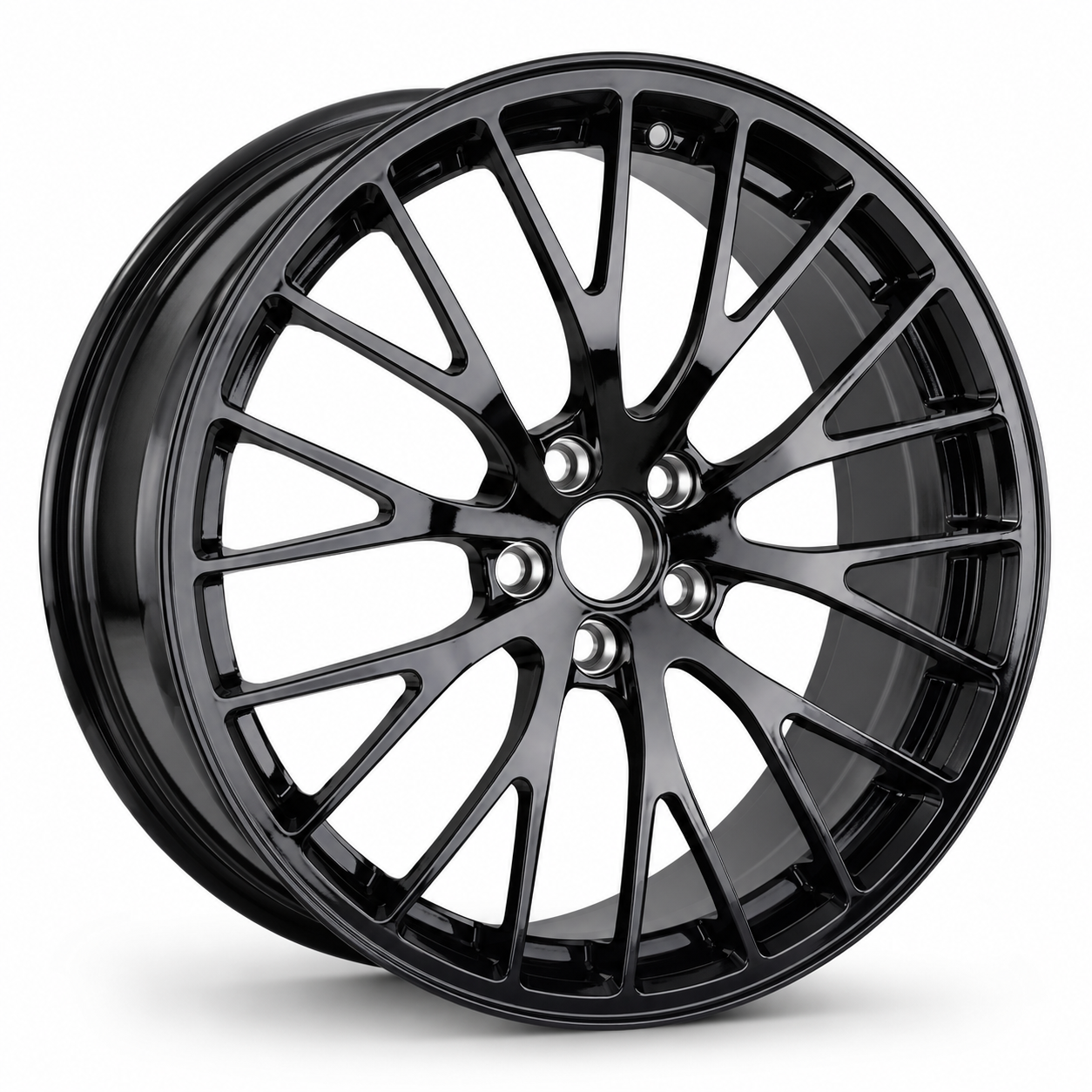 EBG Komplet sportowe felgi aluminiowe czarne 20x9.5 5x114.3 ET38