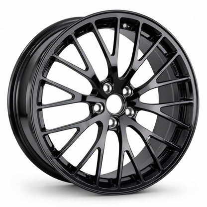 EBG Komplet sportowe felgi aluminiowe czarne 20x9.5 5x114.3 ET38
