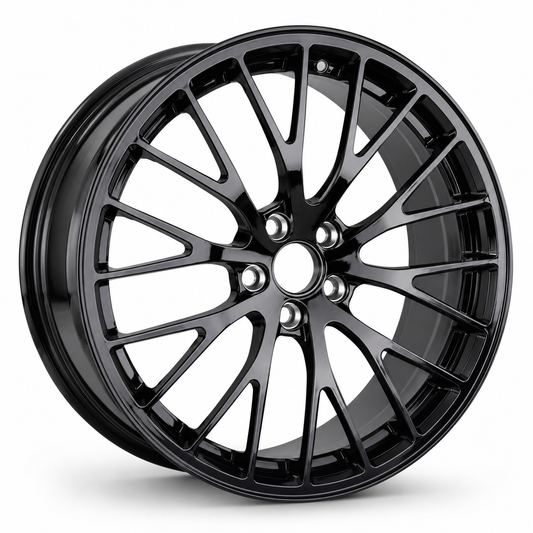 EBG Komplet sportowe felgi aluminiowe czarne 20x9.5 5x114.3 ET38