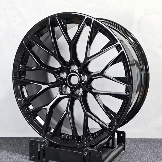 EBG Komplet sportowe felgi aluminiowe lekkostopowe czarne 19x8.5 5x120 ET35