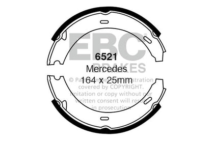EBC Brake Shoe Set Rear Mercedes-Benz