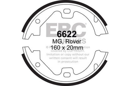 EBC Rear Brake Shoe Set MG Rover