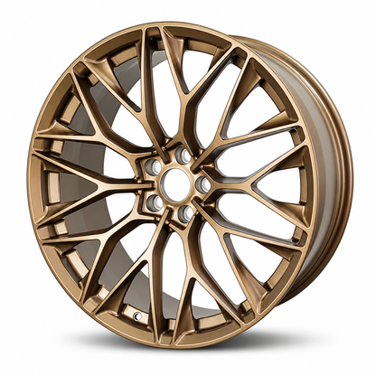 EBG Komplet sportowe felgi aluminiowe brązowe 19x8.5 5x108 ET38